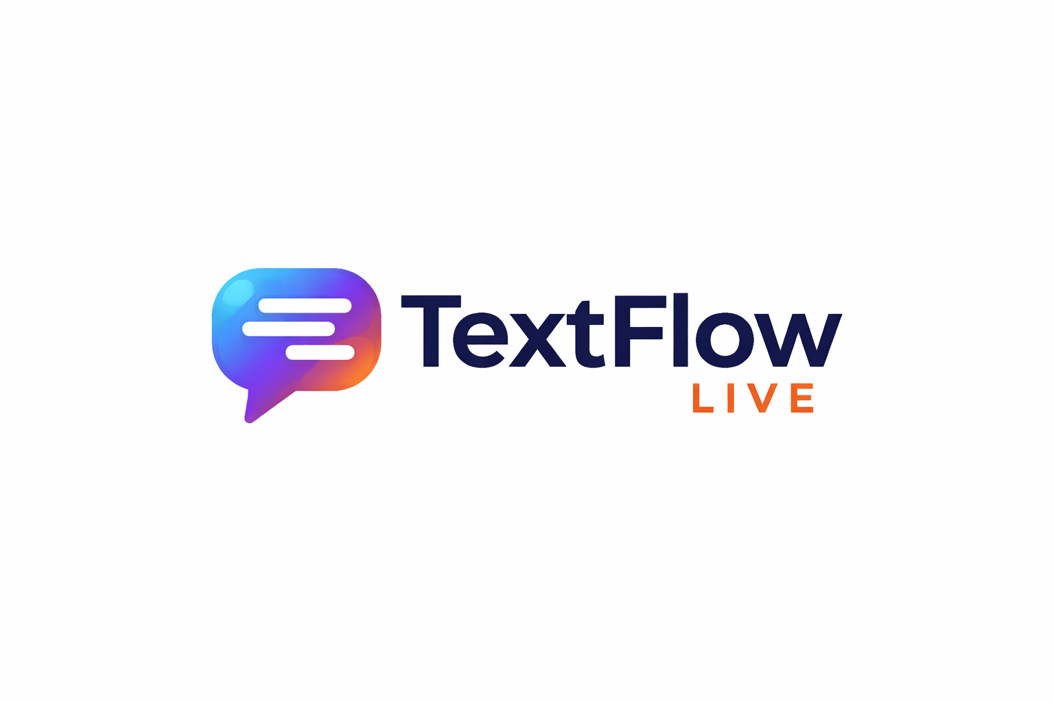 Text Flow Logo